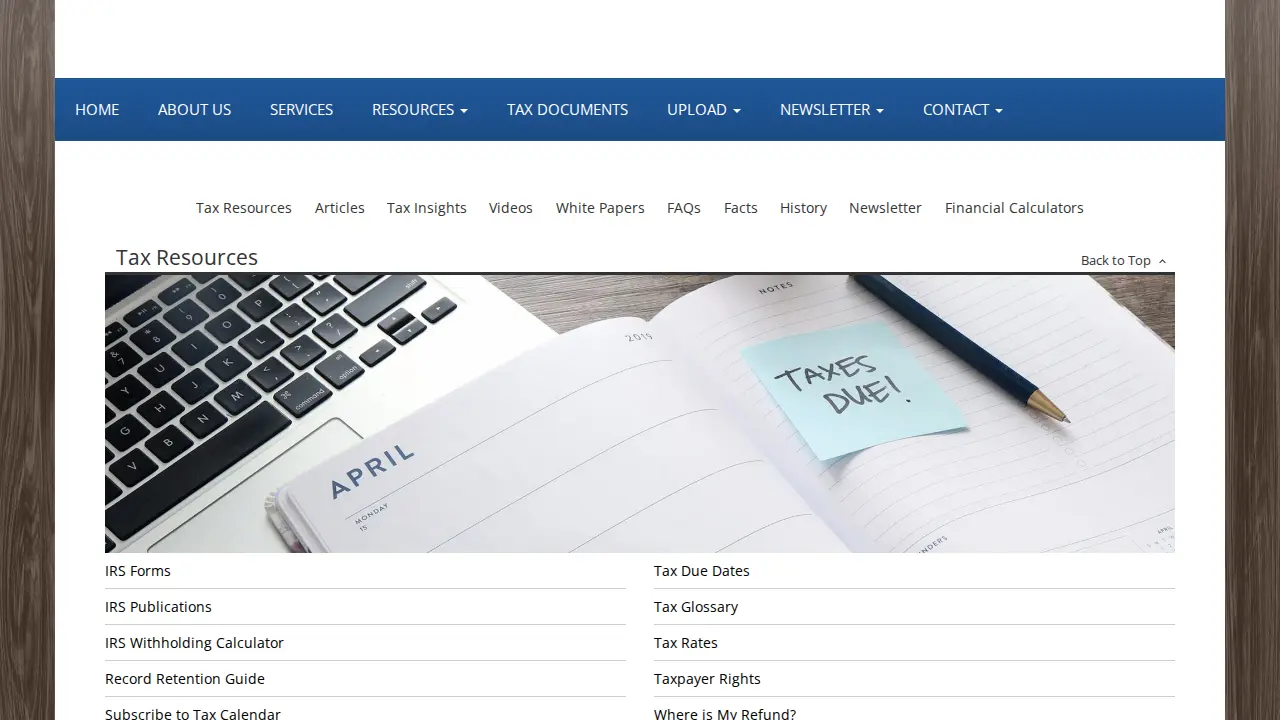 Sylvia & Hurd Tax and Accounting Inc. page