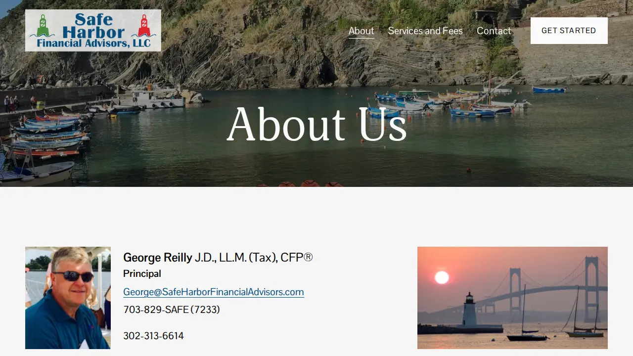 Safe Harbor Financial Advisors, Llc page