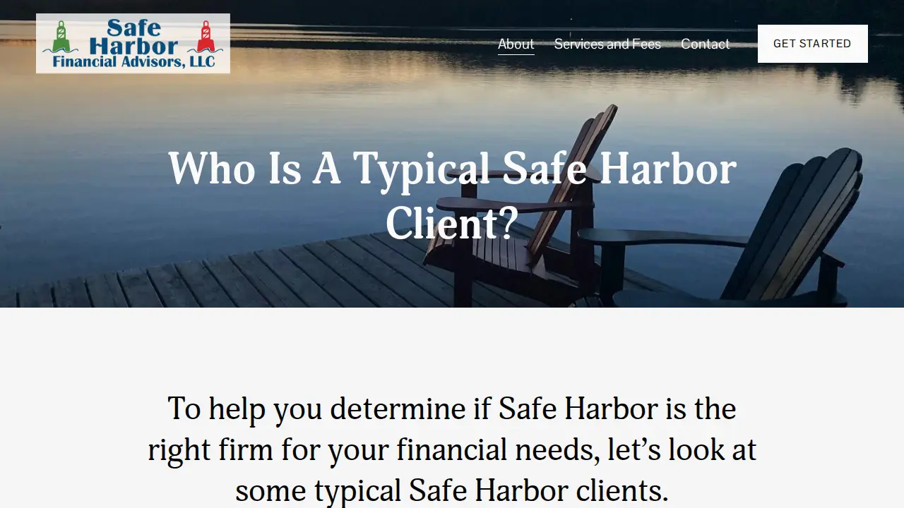 Safe Harbor Financial Advisors, Llc page