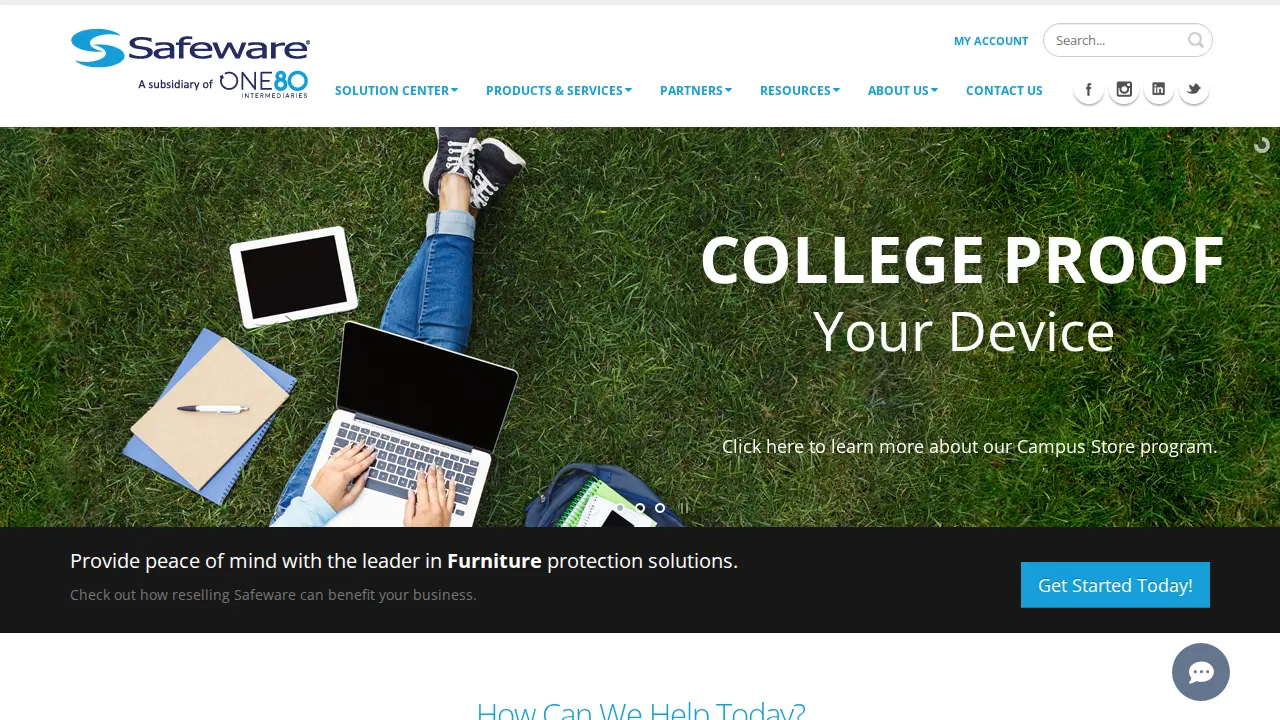 Safeware website