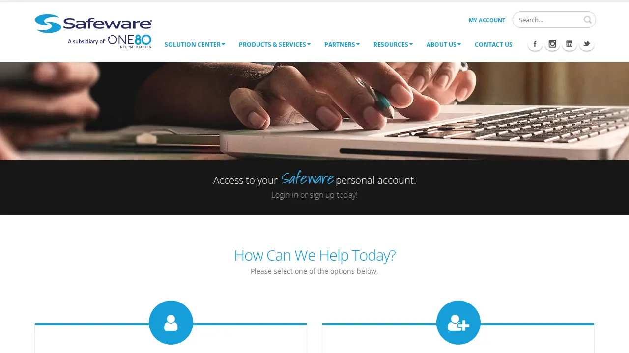 Safeware page