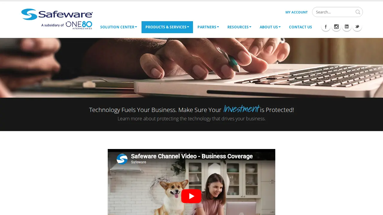 Safeware page