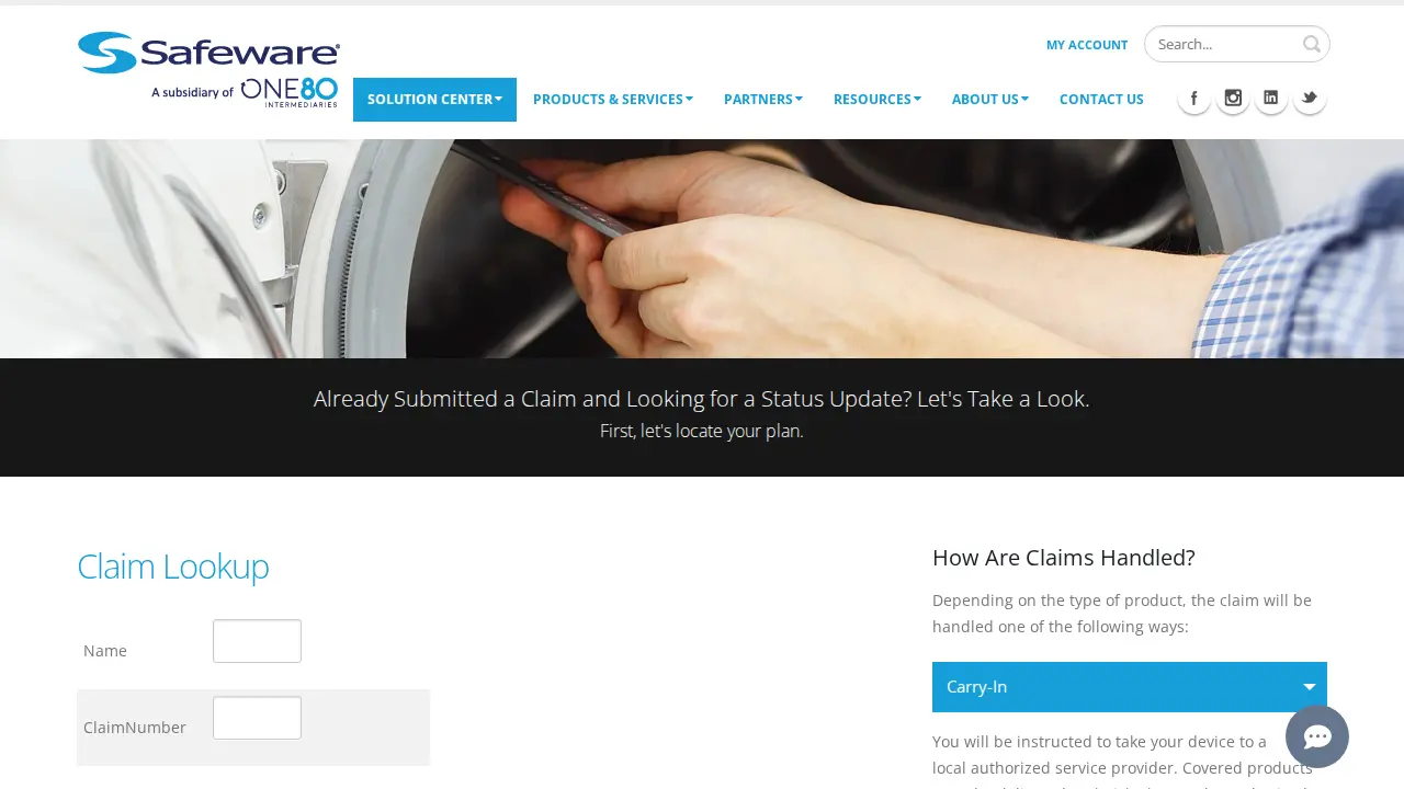 Safeware page