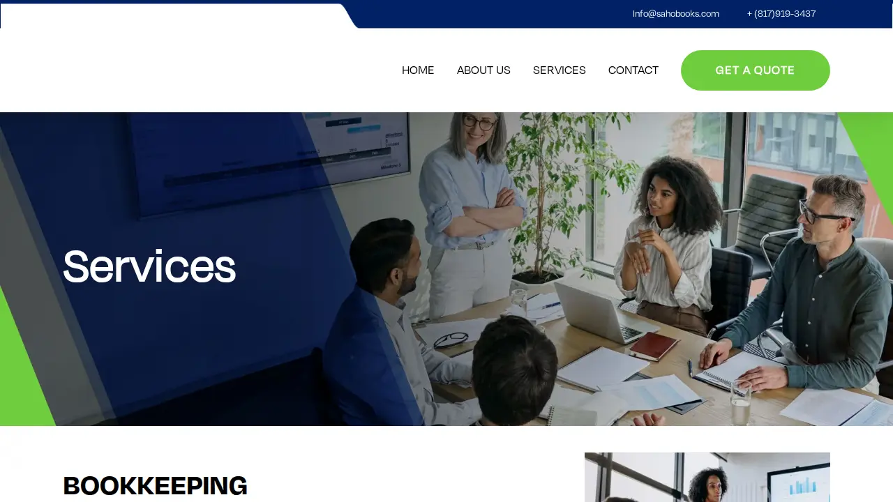 Saho Books Group, LLC page