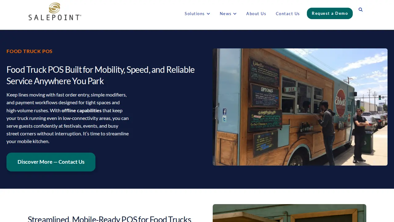 SalePoint Inc. page