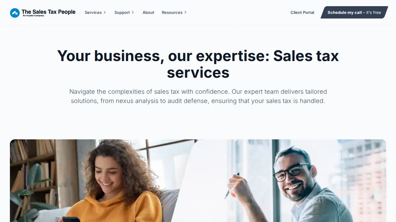 The Sales Tax People page