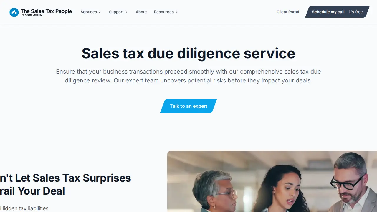 The Sales Tax People page
