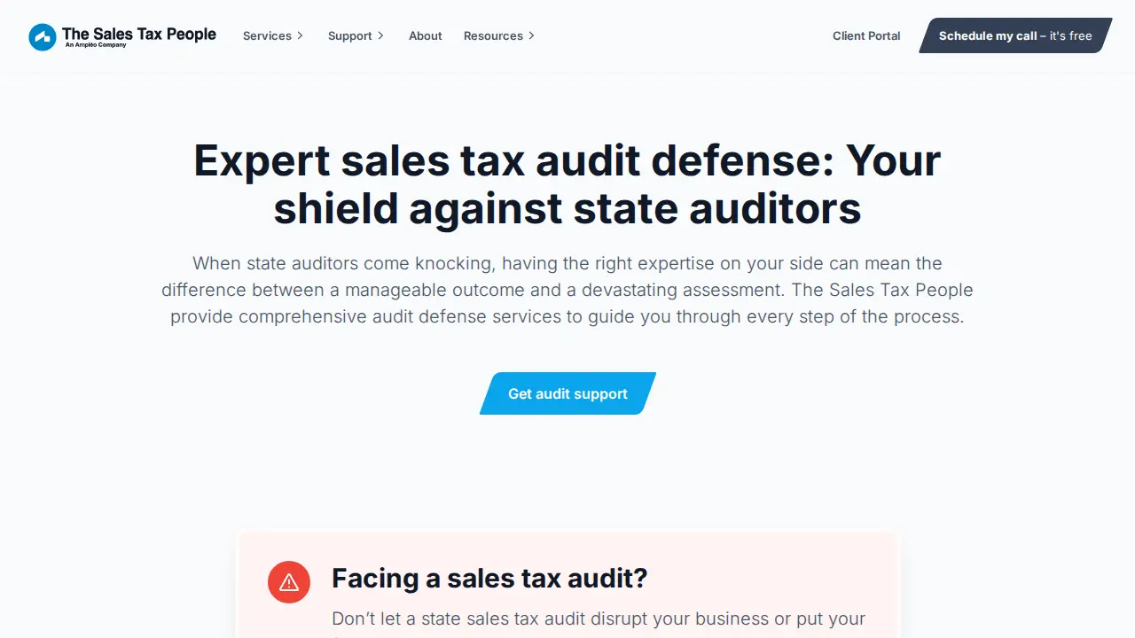 The Sales Tax People page