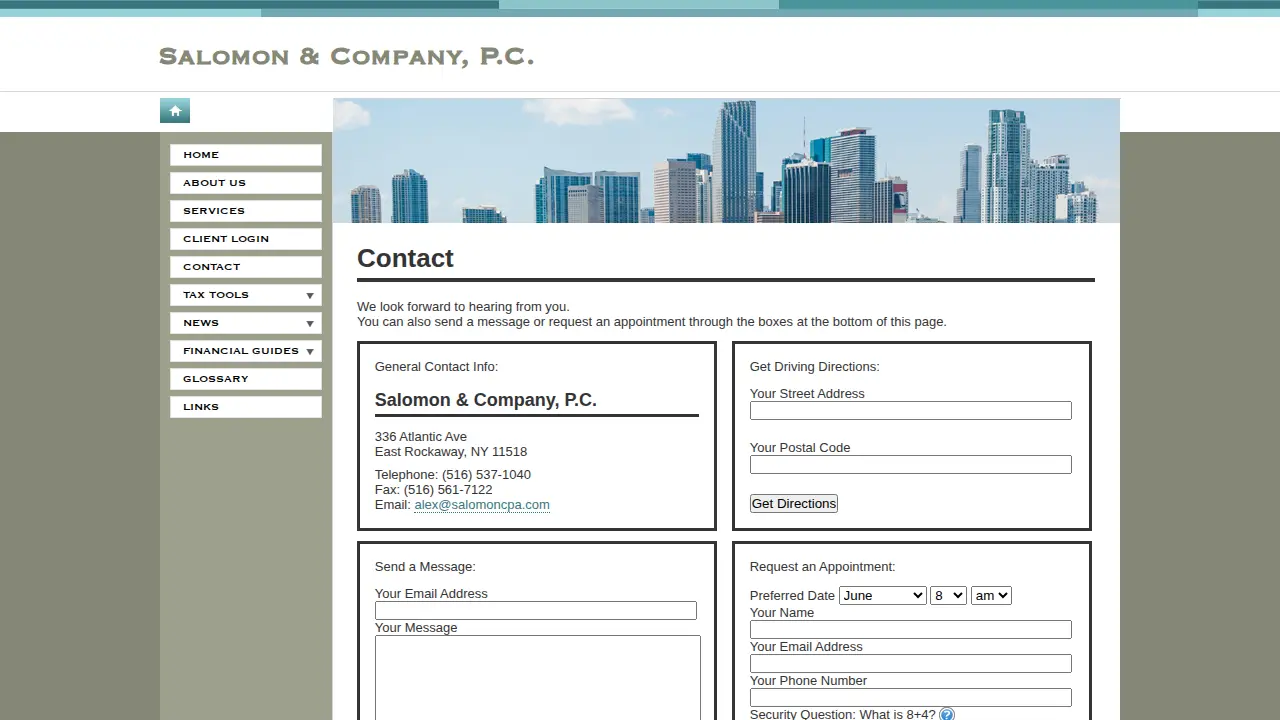 Salomon & Company, PC page