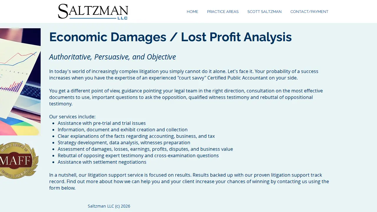 Saltzman LLC page