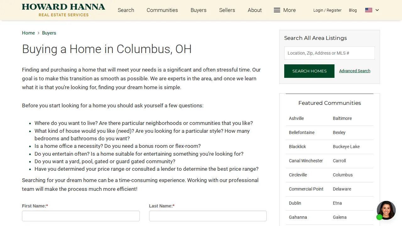 Sam Cooper, Realtor – Central Ohio Real Estate Expert page