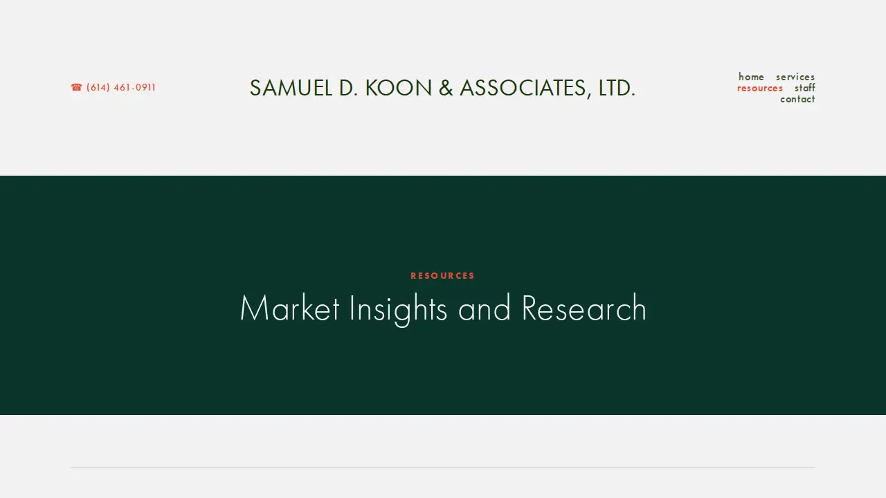 Samuel D Koon & Associates page