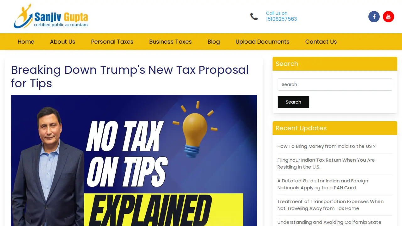 Sanjiv Gupta CPA page
