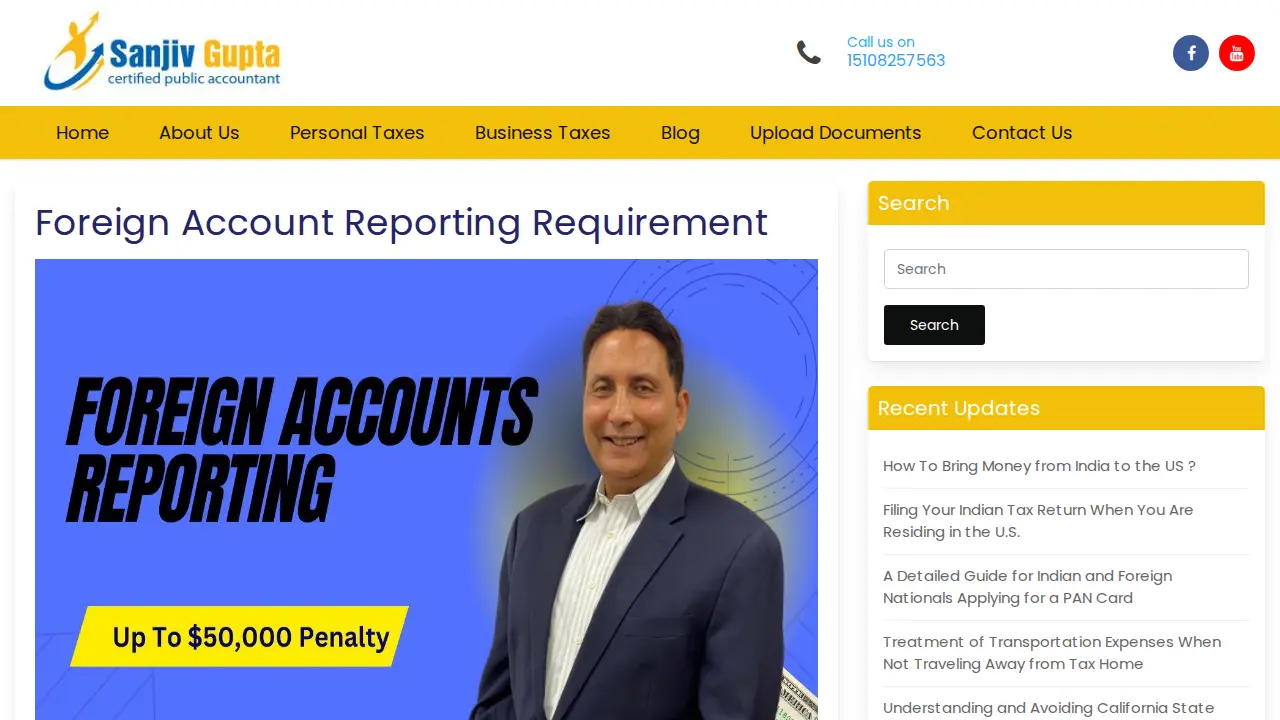 Sanjiv Gupta CPA page