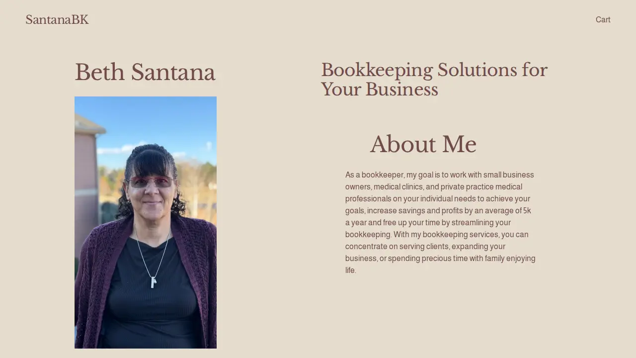 SantanaBK website