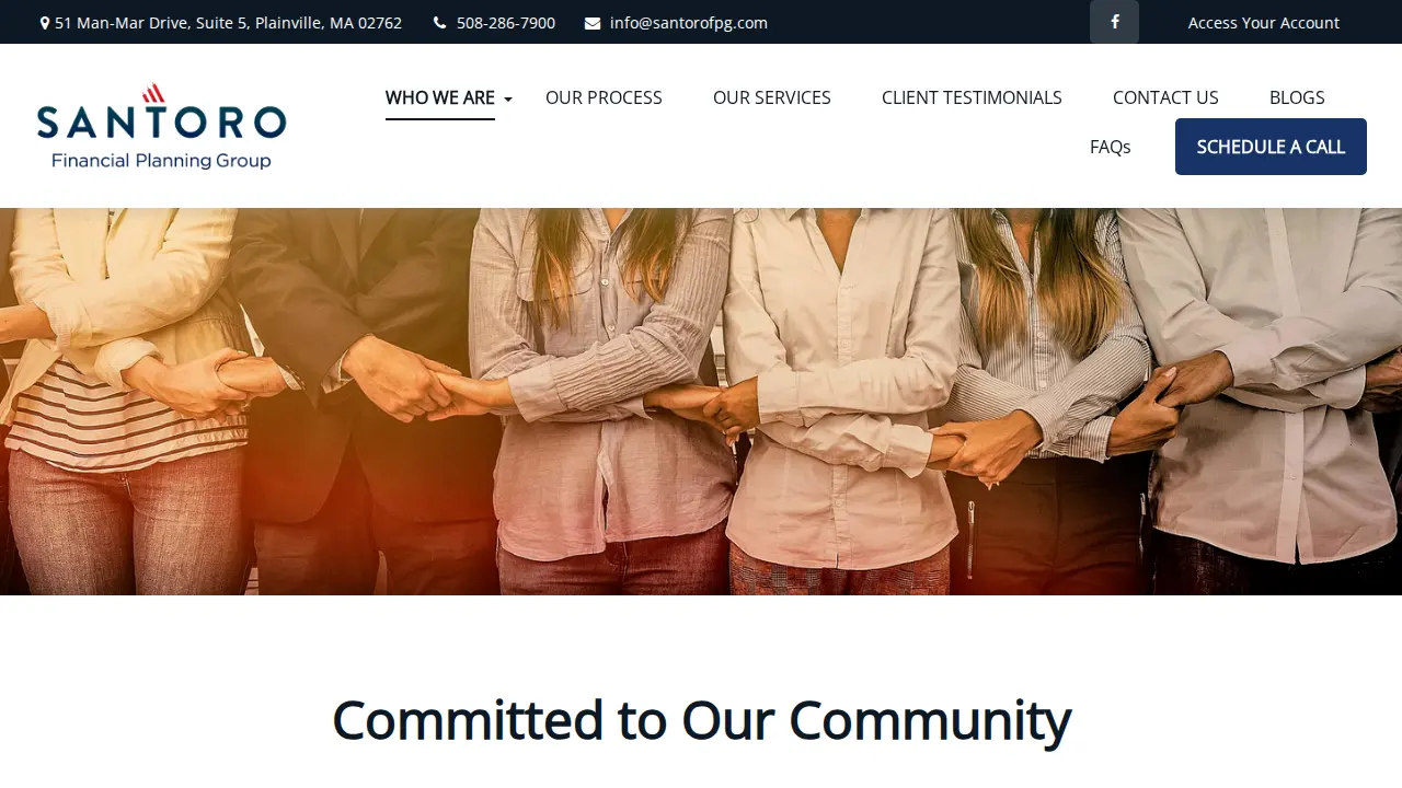 Santoro Financial Planning Group page