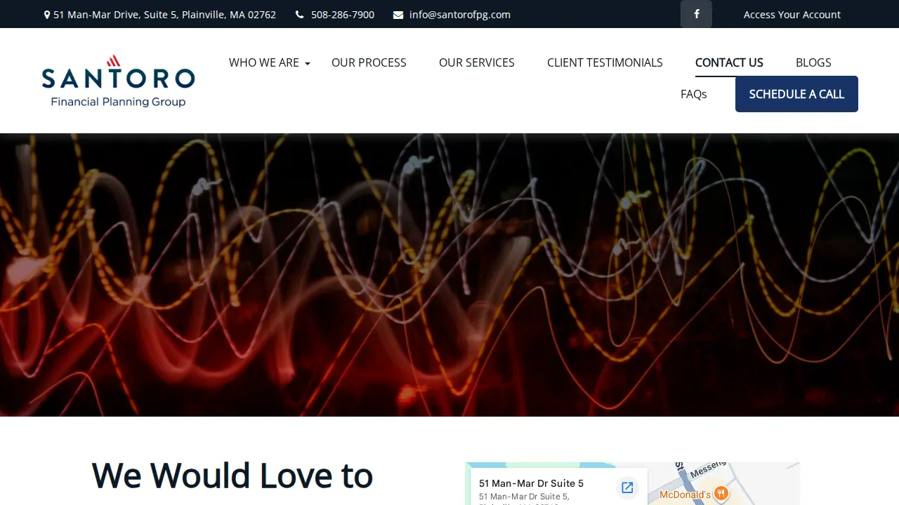 Santoro Financial Planning Group page