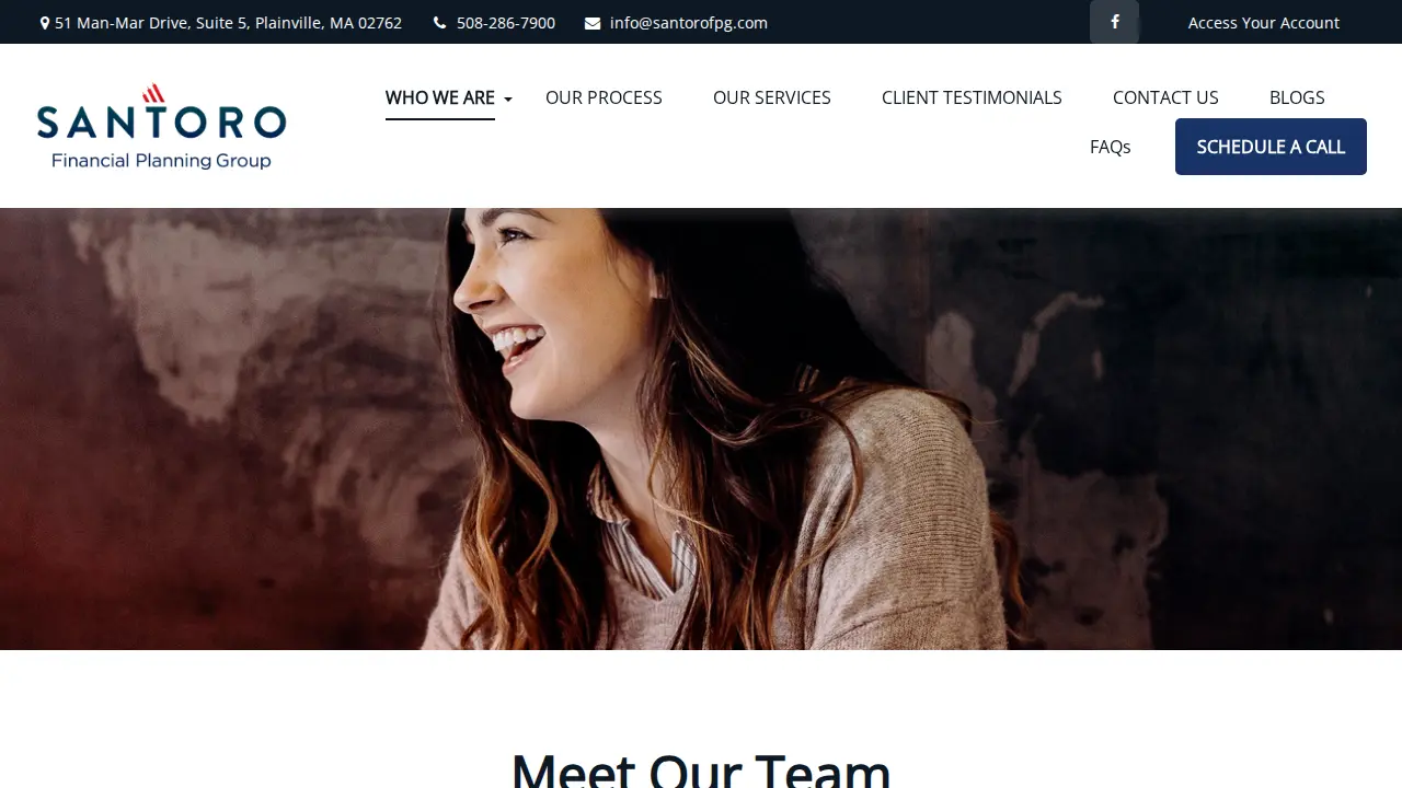 Santoro Financial Planning Group page