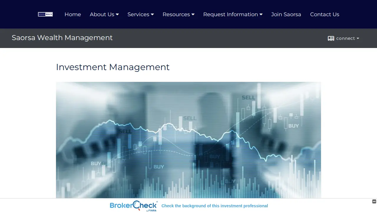 Saorsa Wealth Management LLC: Gerald Finley page