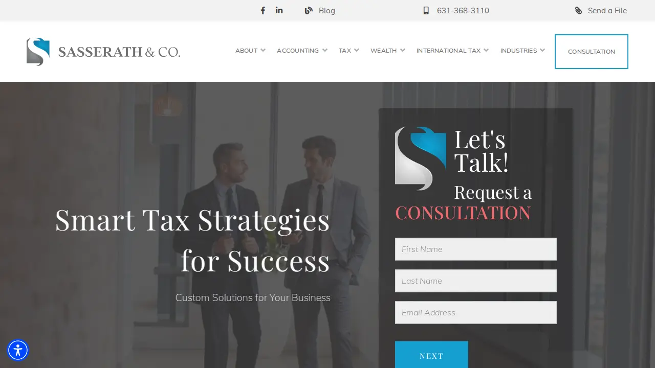 Sasserath & Co. page