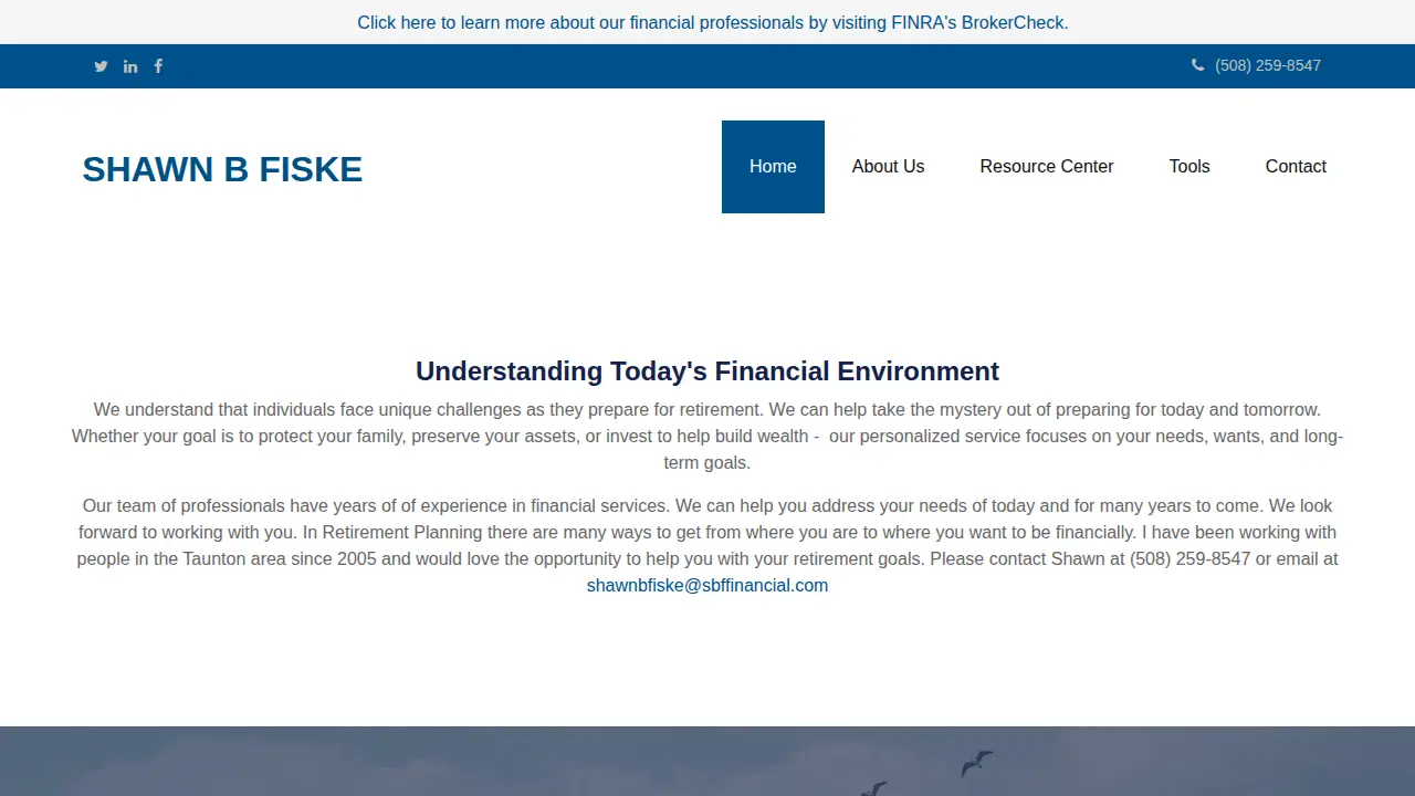 Shawn B Fiske CFP, CRPC
