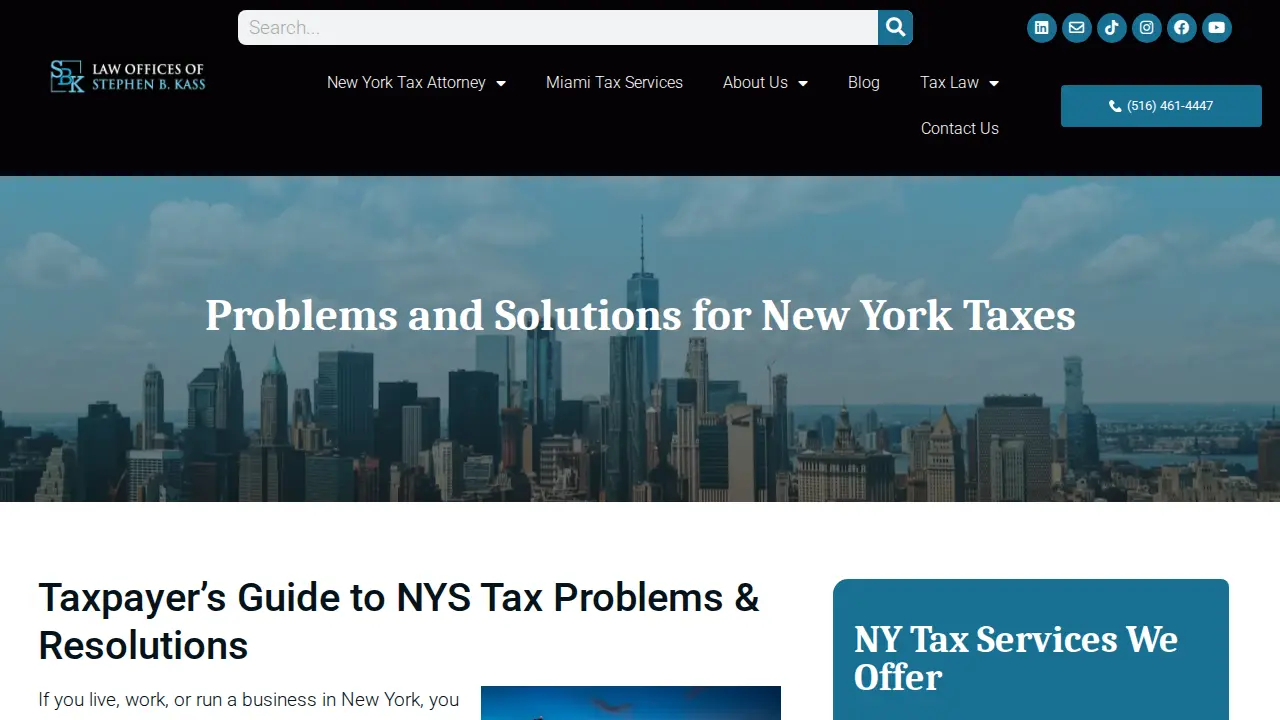 Law Offices of Stephen B. Kass, P.C. page