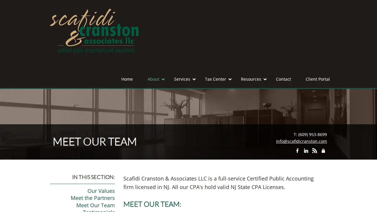 Scafidi, Cranston & Associates, LLC page