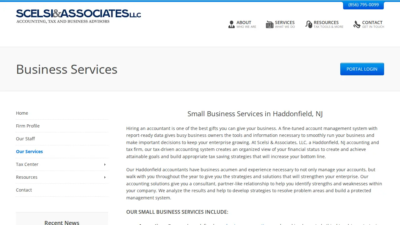 Scelsi & Associates LLC page