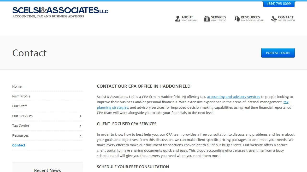 Scelsi & Associates LLC page