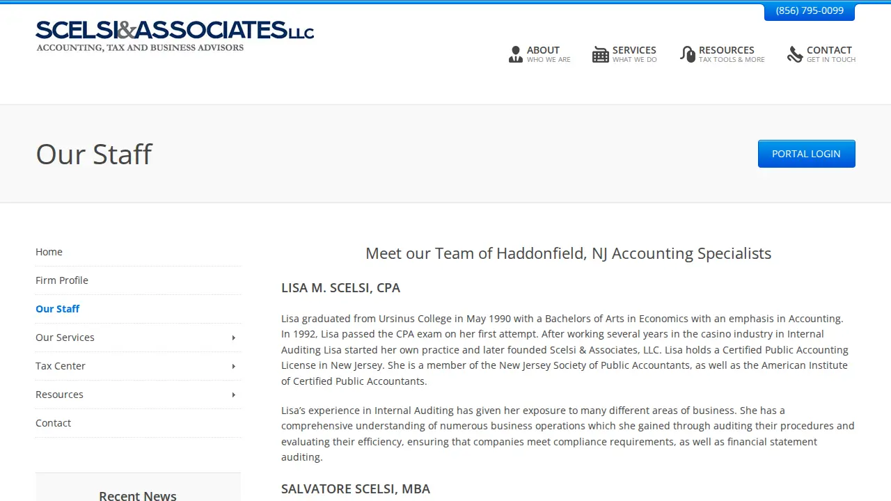 Scelsi & Associates LLC page