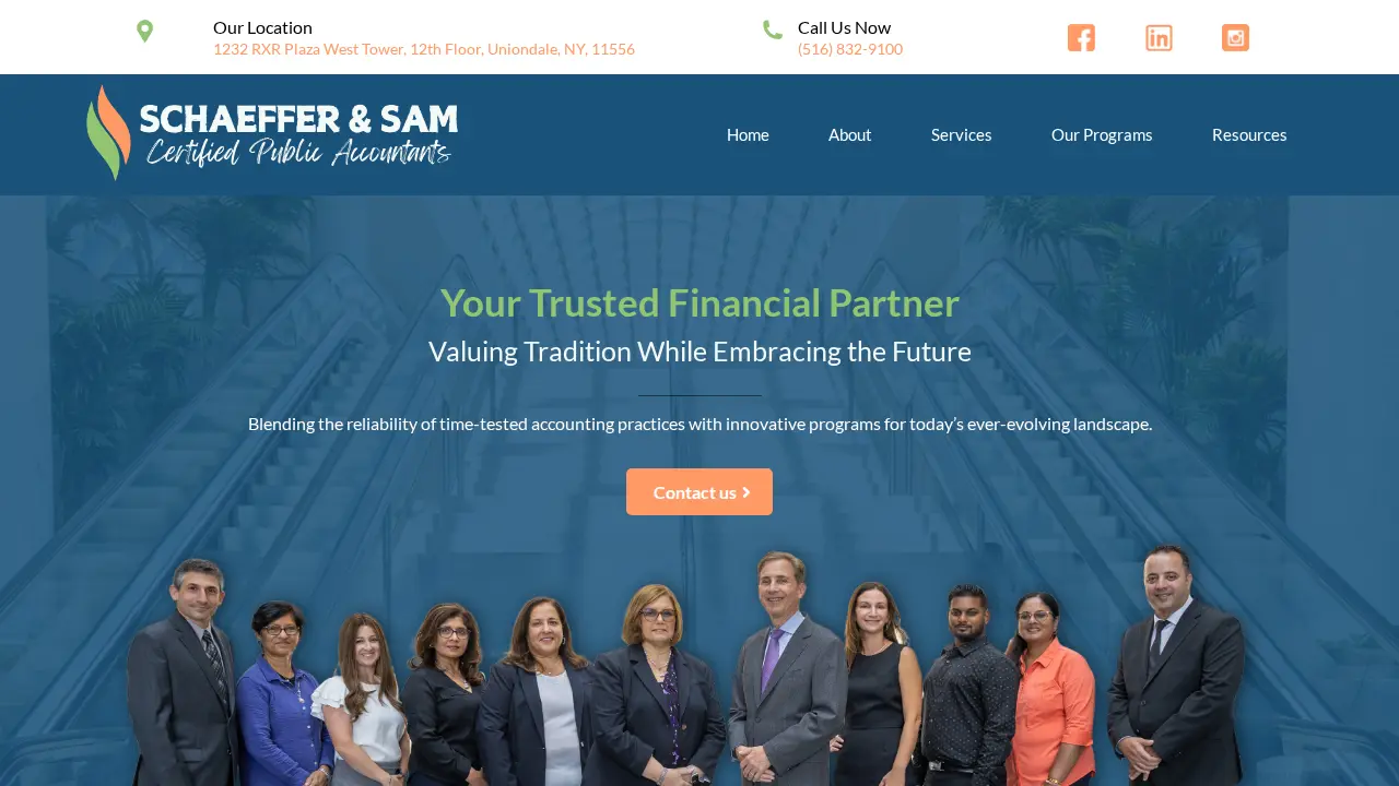 Schaeffer & Sam, CPA, P.C. page