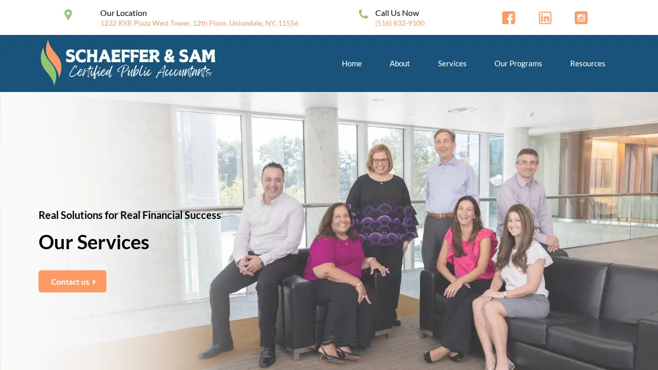 Schaeffer & Sam, CPA, P.C. page