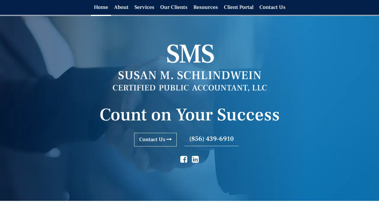Susan M Schlindwein CPA LLC page