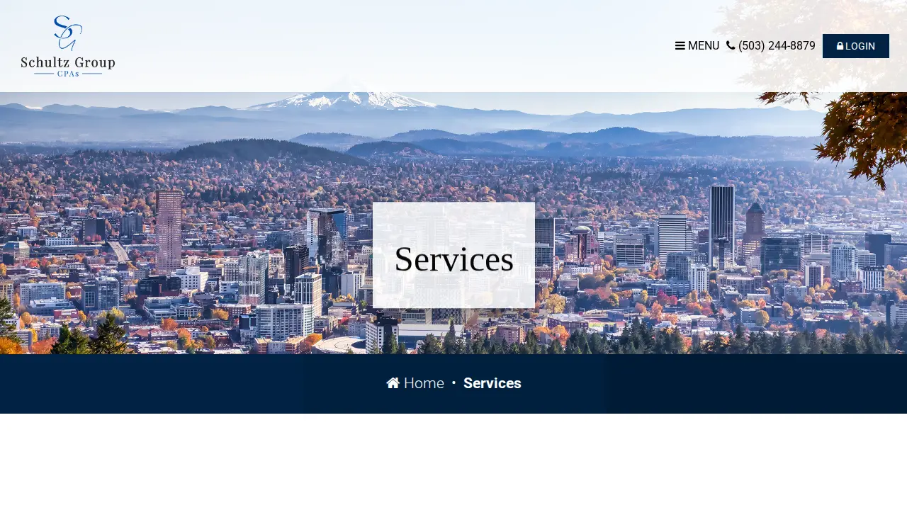 Schultz Group CPAs page