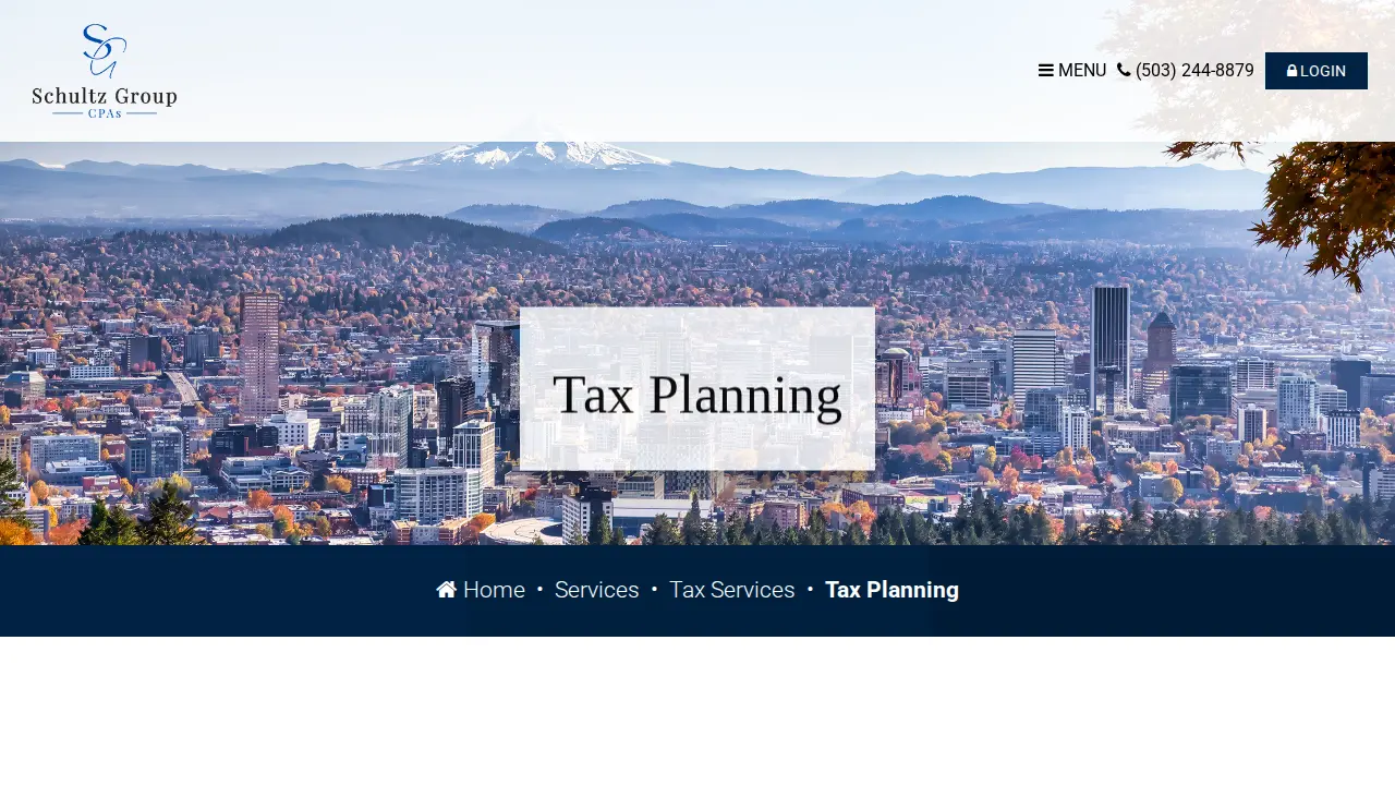 Schultz Group CPAs page