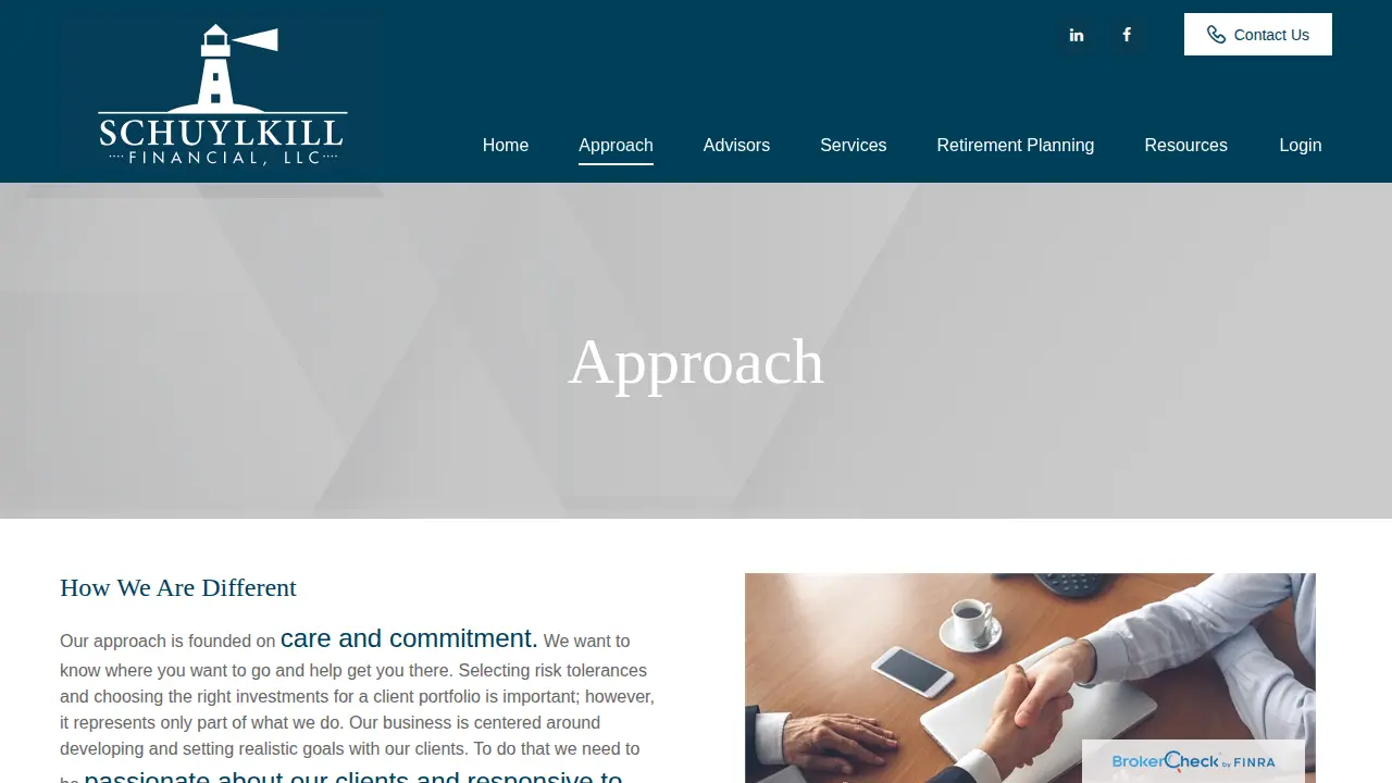 Schuylkill Financial LLC page