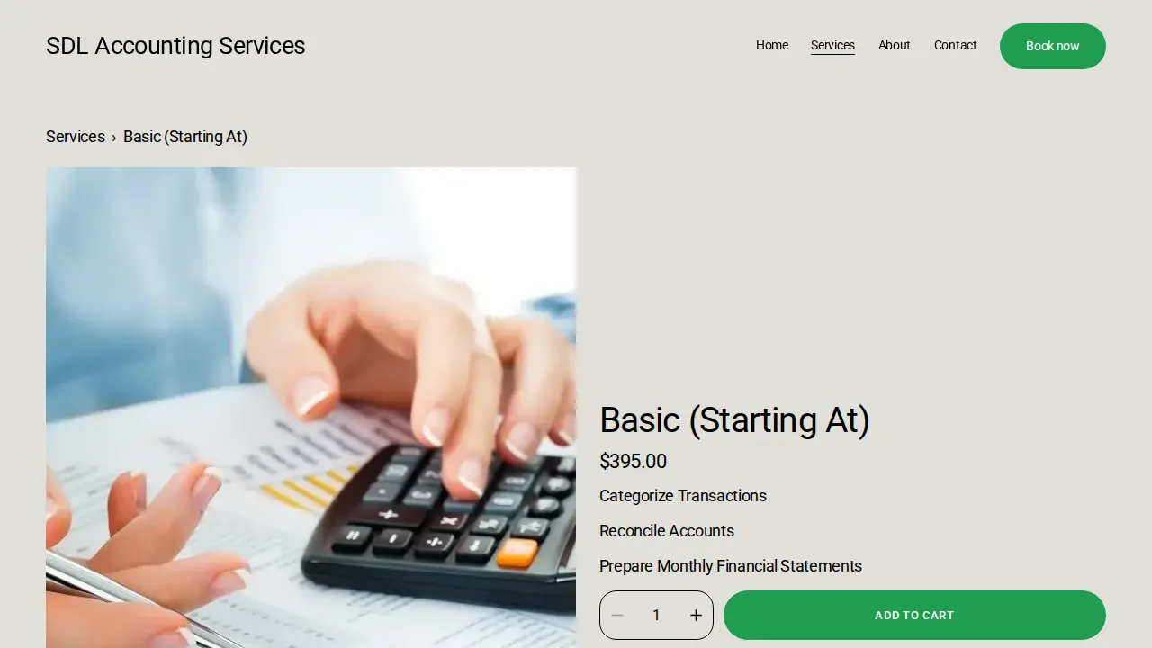 SDL Accounting Services LLC page