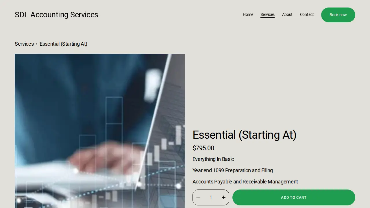 SDL Accounting Services LLC page