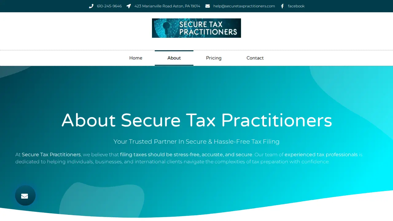 Secure Tax Practitioners Inc page