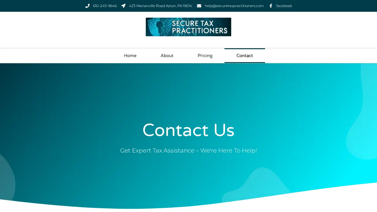 Secure Tax Practitioners Inc page