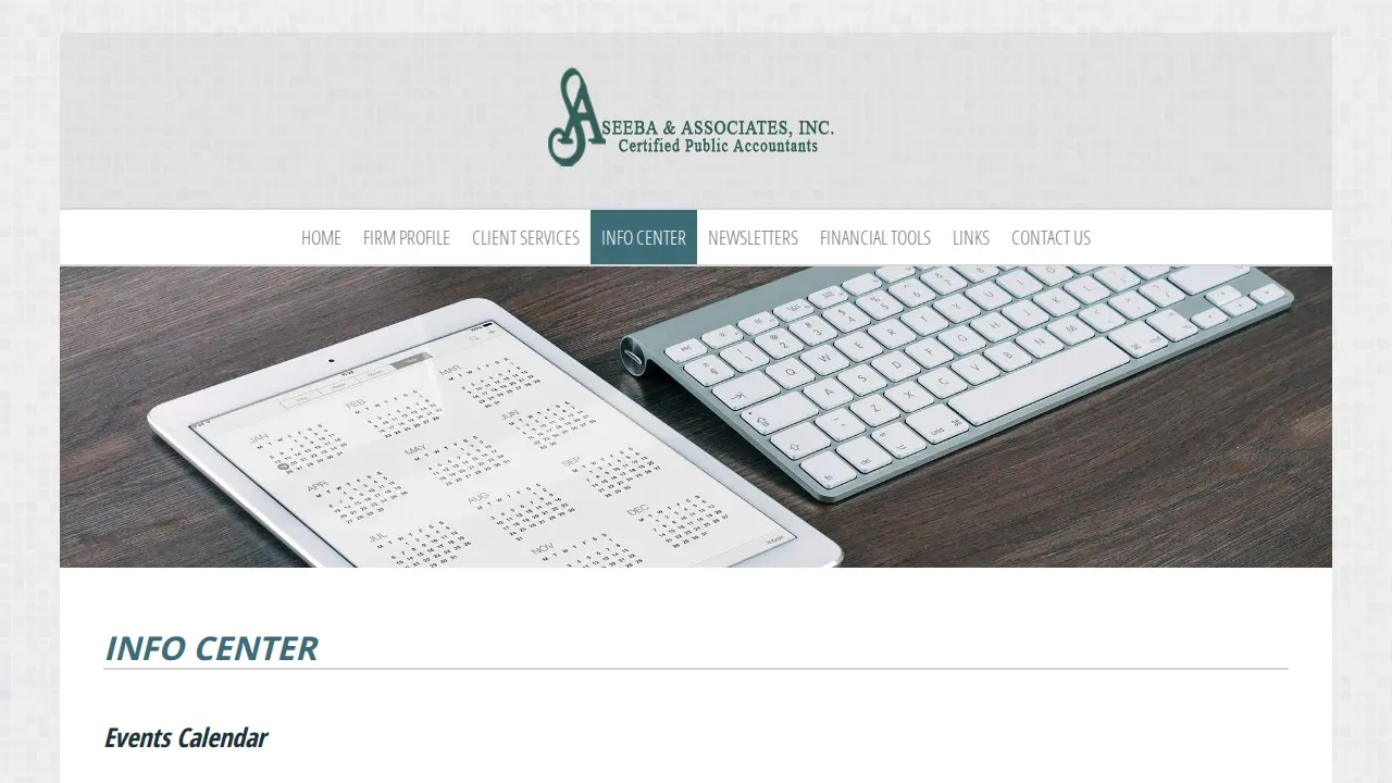 Seeba & Associates Inc page