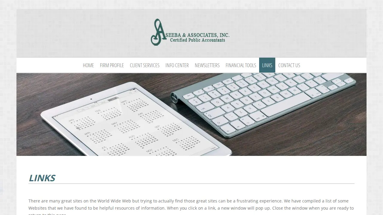 Seeba & Associates Inc page