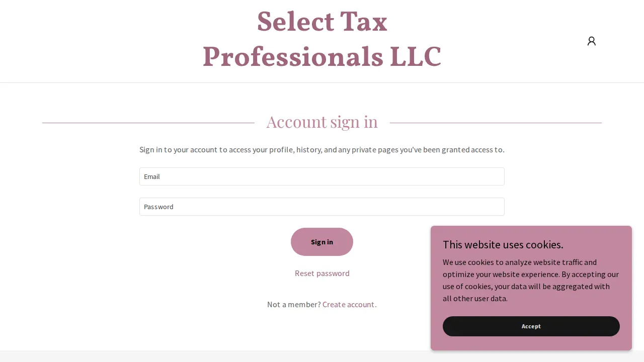 Select Tax Professionals LLC page