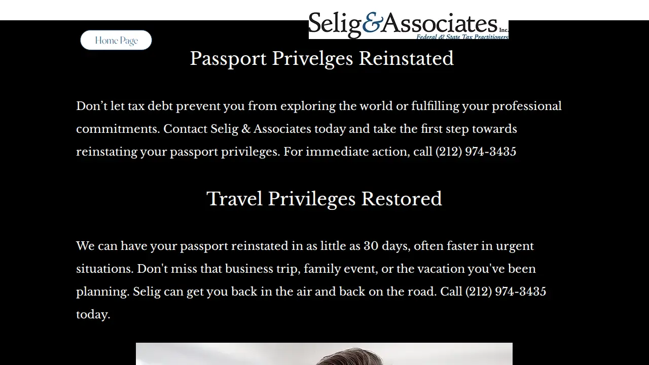 Selig & Associates page
