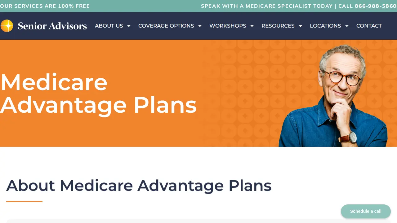 Senior Advisors page