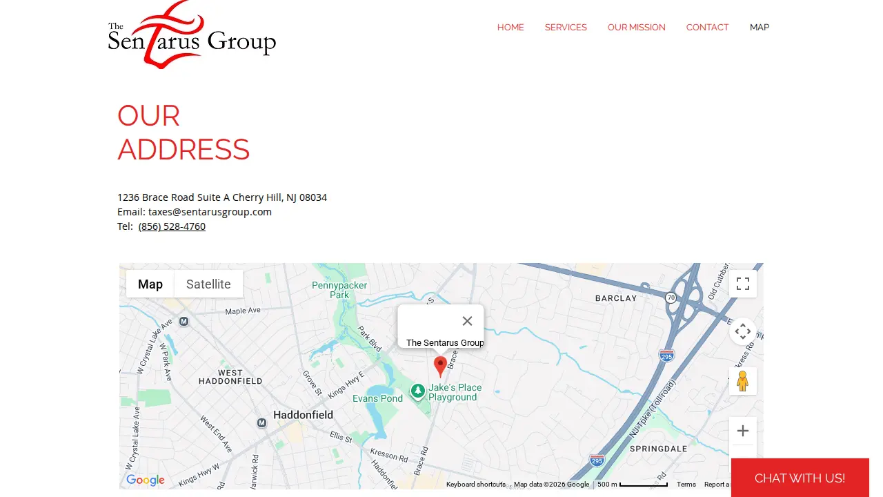Sentarus Group Inc page