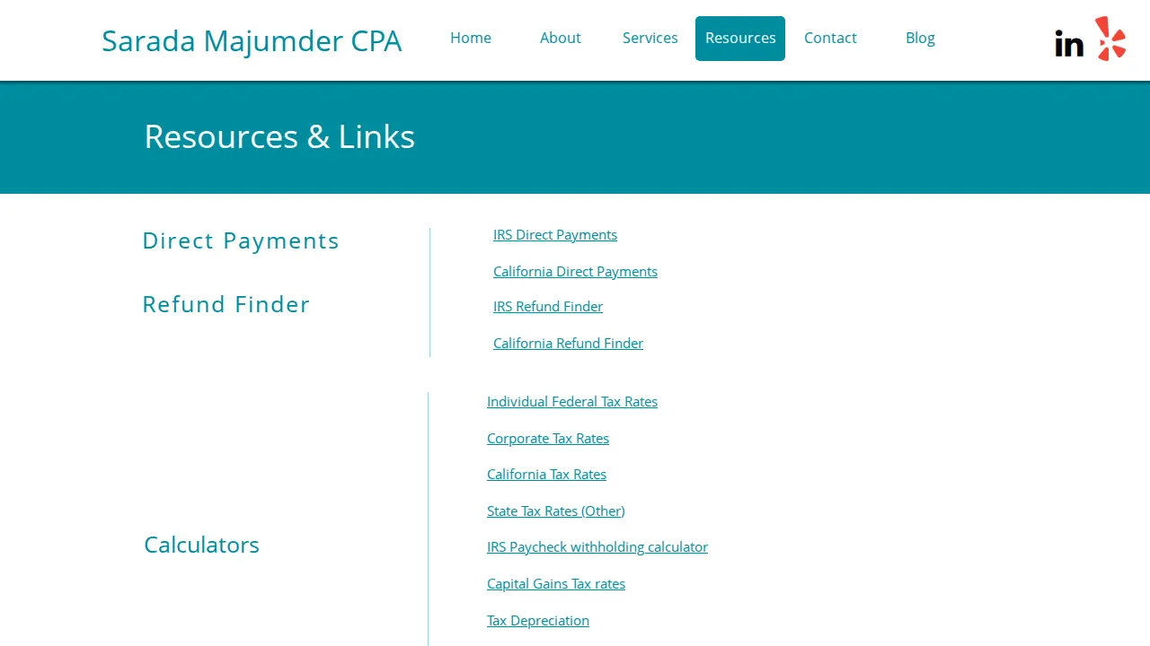 Sarada Majumder CPA page