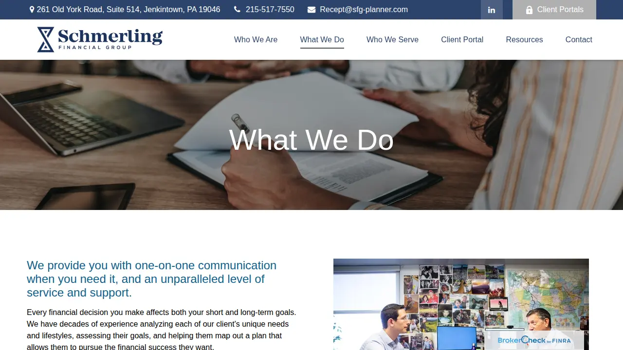 The Schmerling Group page