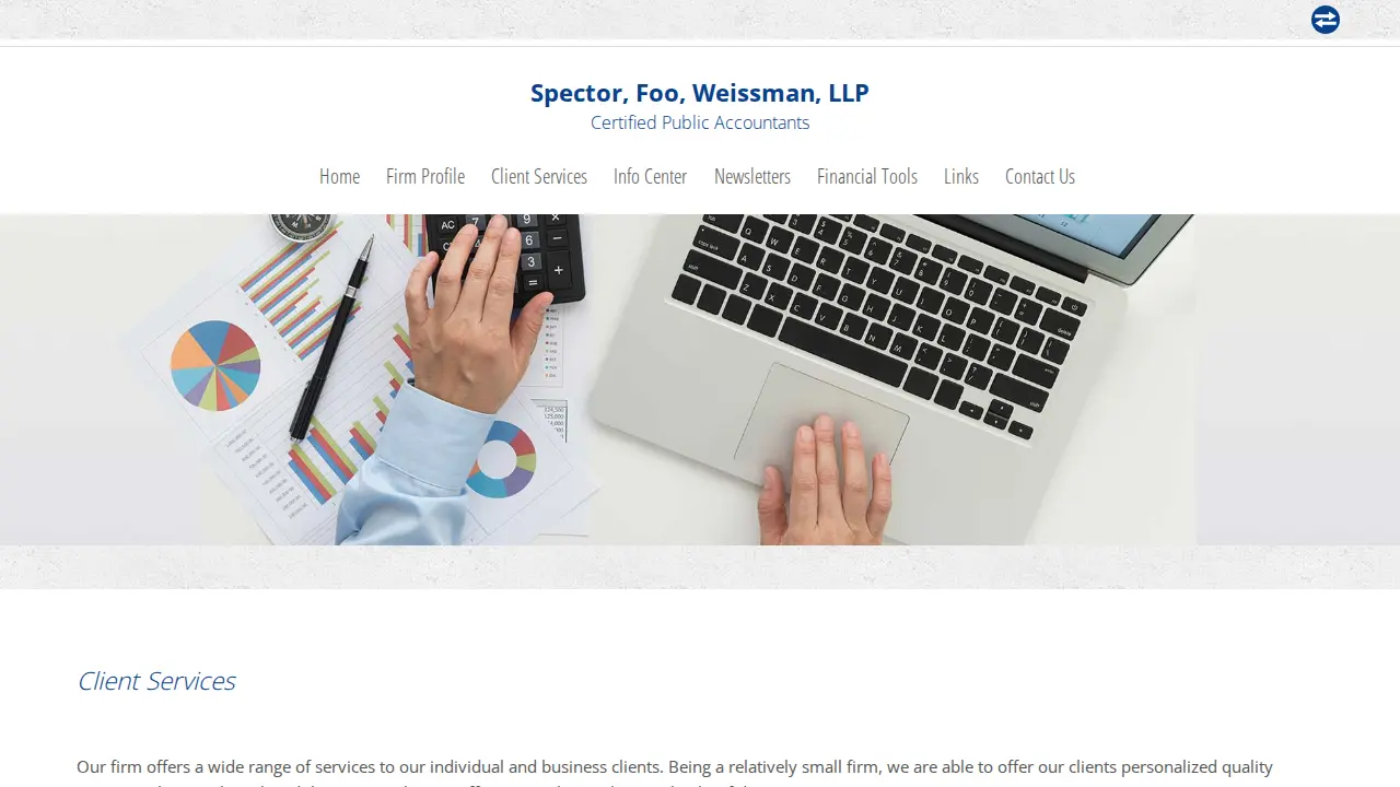 Spector Foo Weissman LLP page