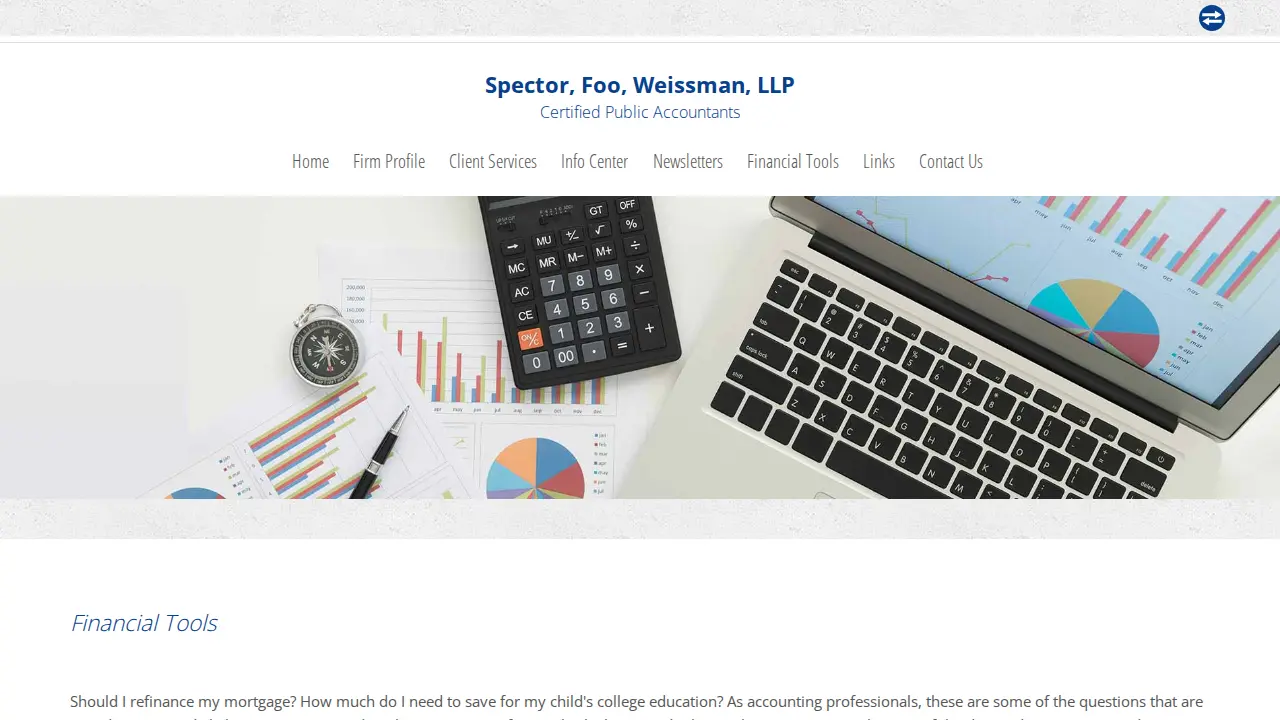 Spector Foo Weissman LLP page